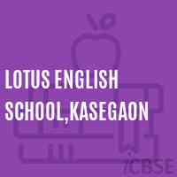 Lotus English School,Kasegaon Logo