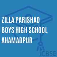 Zilla Parishad Boys High School Ahamadpur Logo