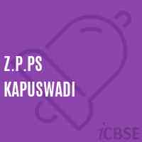 Z.P.Ps Kapuswadi Primary School Logo