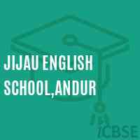 Jijau English School,andur Logo