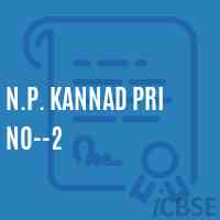 N.P. Kannad Pri No--2 Middle School Logo