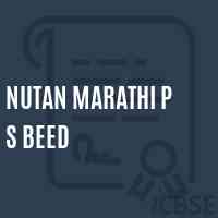 Nutan Marathi P S Beed Primary School Logo