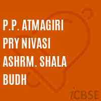 P.P. Atmagiri Pry Nivasi Ashrm. Shala Budh Middle School Logo