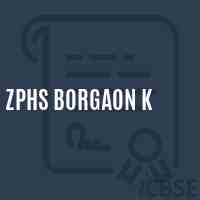 Zphs Borgaon K Secondary School Logo