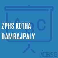 Zphs Kotha Damrajpaly Secondary School Logo