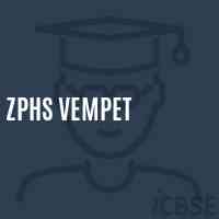 Zphs Vempet Secondary School Logo