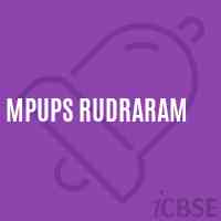 Mpups Rudraram Middle School Logo