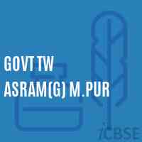 Govt Tw Asram(G) M.Pur School Logo