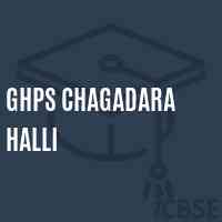 Ghps Chagadara Halli Middle School Logo