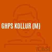 Ghps Kollur (M) Middle School Logo