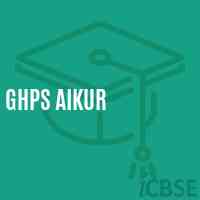 Ghps Aikur Middle School Logo