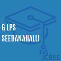 G Lps Seebanahalli Primary School Logo