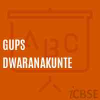 Gups Dwaranakunte Middle School Logo