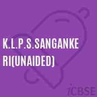 K.L.P.S.Sangankeri(Unaided) Middle School Logo