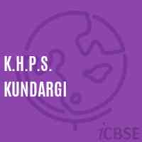 K.H.P.S. Kundargi Middle School Logo