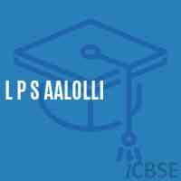 L P S Aalolli Primary School Logo