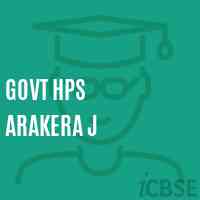 Govt Hps Arakera J Middle School Logo