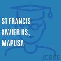 St Francis Xavier Hs, Mapusa Secondary School Logo