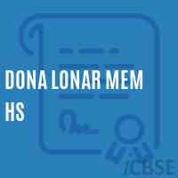 Dona Lonar Mem Hs Secondary School Logo
