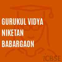 Gurukul Vidya Niketan Babargaon Secondary School Logo