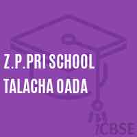 Z.P.Pri School Talacha Oada Logo