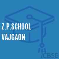 Z.P.School Vajgaon Logo