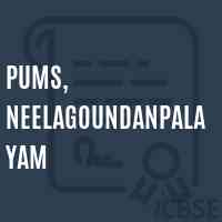 Pums, Neelagoundanpalayam Middle School Logo
