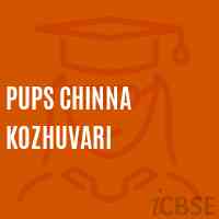 Pups Chinna Kozhuvari Primary School Logo