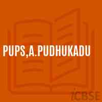 Pups,A.Pudhukadu Primary School Logo
