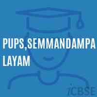 Pups,Semmandampalayam Primary School Logo