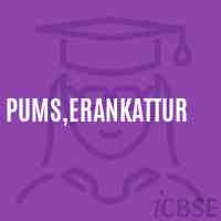 Pums,Erankattur Middle School Logo
