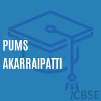 Pums Akarraipatti Middle School Logo