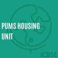 Pums Housing Unit Middle School Logo