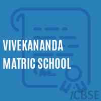 Vivekananda Matric School Logo