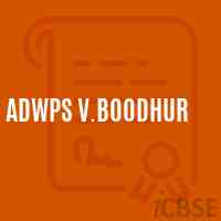 Adwps V.Boodhur Primary School Logo