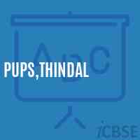 Pups,Thindal Primary School Logo