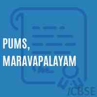 Pums, Maravapalayam Middle School Logo