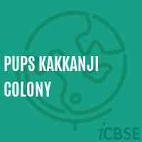 Pups Kakkanji Colony Primary School Logo