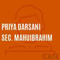 Priya Darsani Sec. Mahuibrahim Secondary School Logo