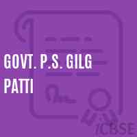 Govt. P.S. Gilg Patti Primary School Logo