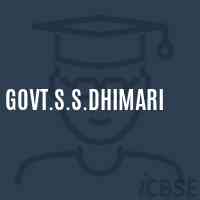 Govt.S.S.Dhimari Secondary School Logo