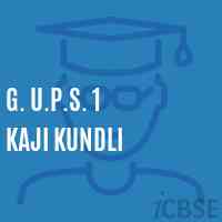 G. U.P.S. 1 Kaji Kundli Middle School Logo