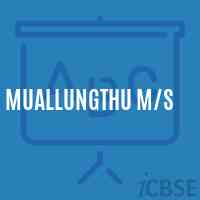 Muallungthu M/s School Logo