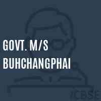 Govt. M/s Buhchangphai School Logo