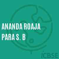 Ananda Roaja Para S. B Middle School Logo
