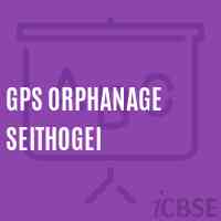 Gps Orphanage Seithogei Primary School Logo
