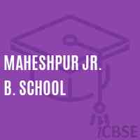 Maheshpur Jr. B. School Logo