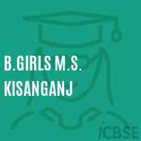 B.Girls M.S. Kisanganj Middle School Logo