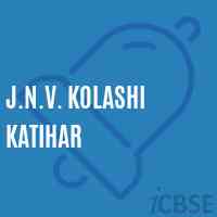 J.N.V. Kolashi Katihar High School Logo