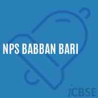 Nps Babban Bari Primary School Logo